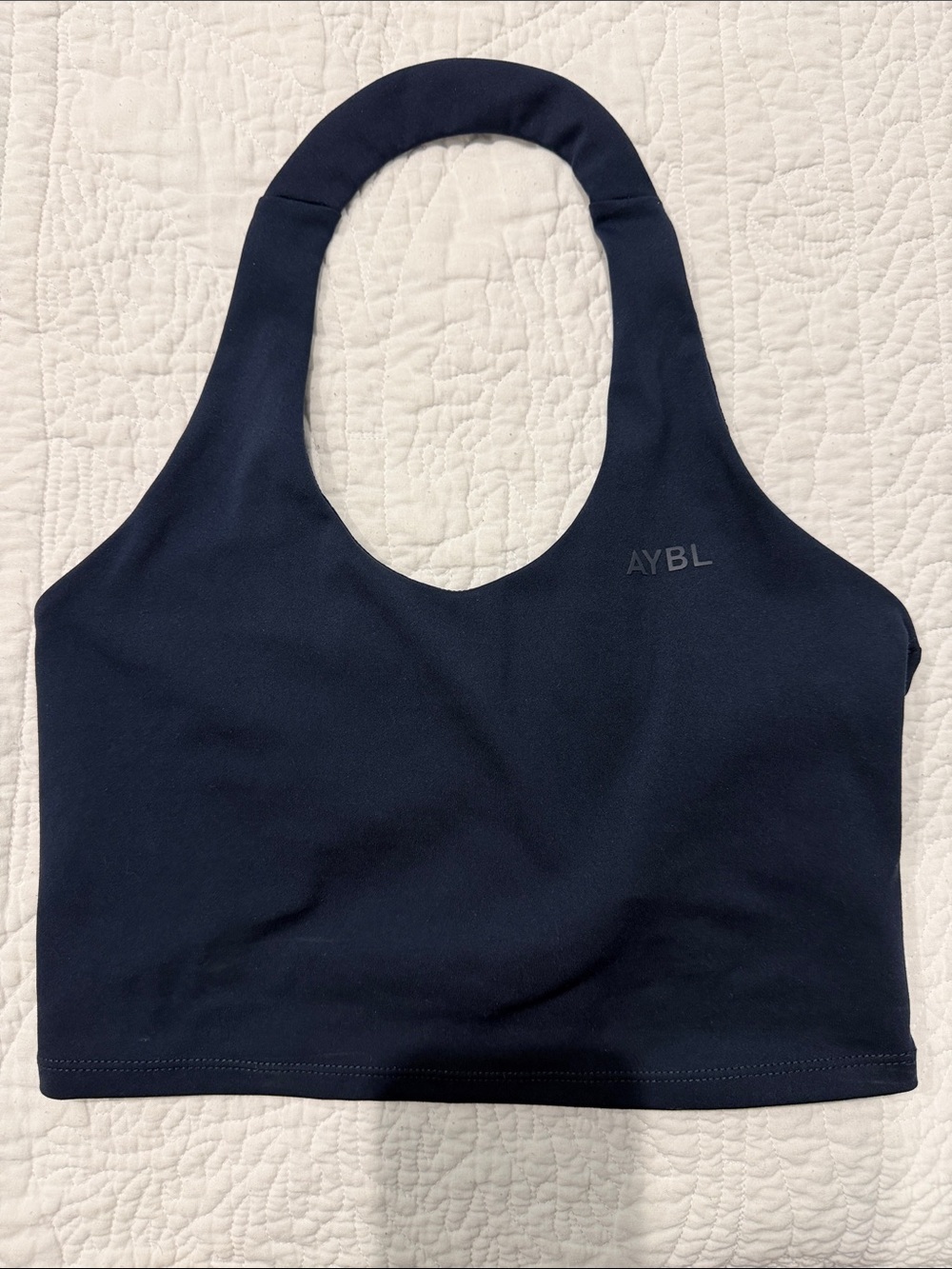 AYBL staple halter navy small